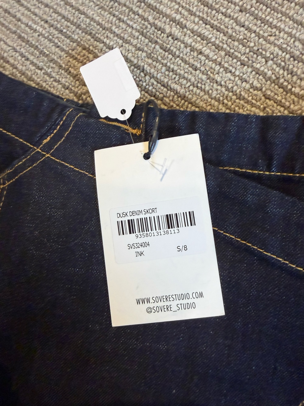 Sovere Jean Skort - Picture 2 of 3